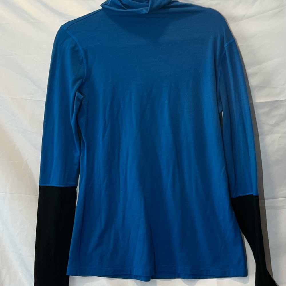 lululemon athletica Cobalt Blue Hoodie with Black Accents